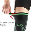Kit com 2 Joelheiras de Compressão com Alças Ajustáveis para Corrida, Treinos e Esportes - Uso Diário